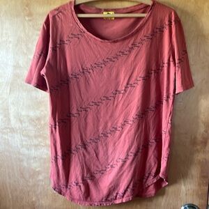 Kealopiko women’s boatneck 3/4 sleeve top